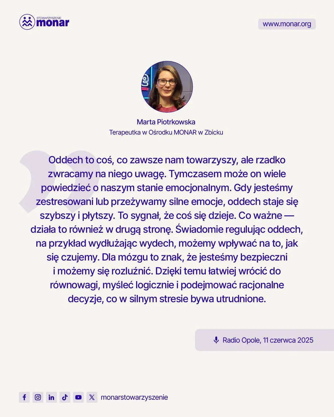 Marta Piotrowska o tym, czym jest uważność na siebie i jak ją pielęgnować